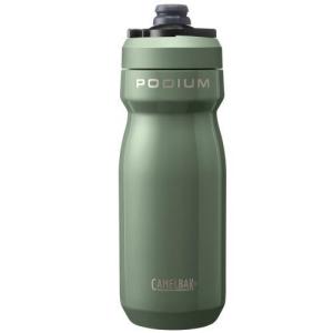 【メーカー純正品】【正規代理店品】キャメルバック(CAMELBAK) ボトル ポディウム ステンレス 530ml モス｜trycycle