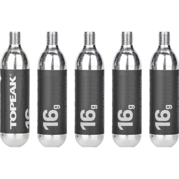 【メーカー純正品】【正規代理店品】トピーク(TOPEAK) 16g ネジ付 CO2 カートリッジ 5...