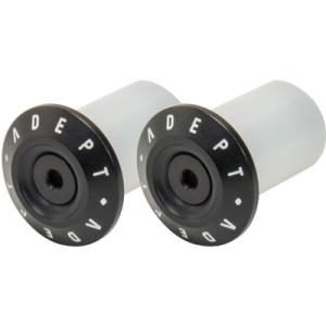 【メーカー純正品】【正規代理店品】ADEPT(アデプト) テーパード エンドキャップ BLK「爆買」