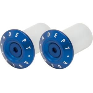 【メーカー純正品】【正規代理店品】ADEPT(アデプト) テーパード エンドキャップ BLU「爆買」