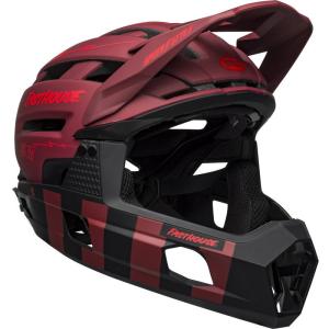 BELL(ベル) マウンテンバイク用ヘルメット スーパーエアー R ファストハウス レッドブラック L｜trycycle