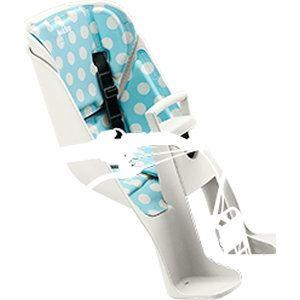 ブリヂストン bikkeグリ、モブ用 フロントチャイルドシートクッション B-W （ドット（ブルー）...