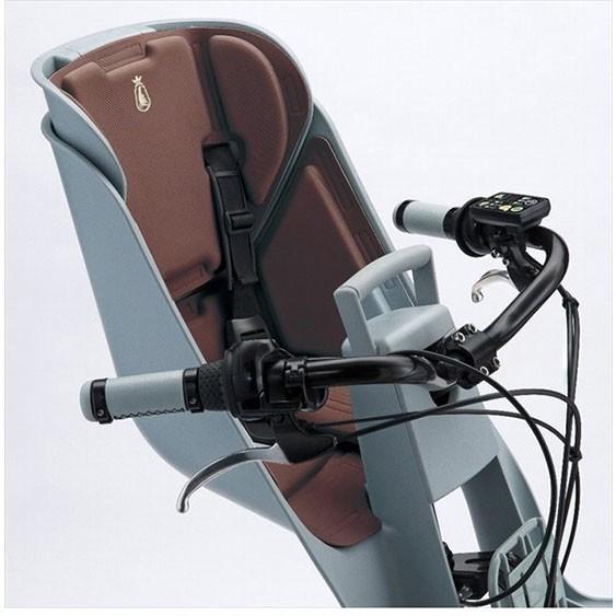 ブリヂストン bikke グリ、モブ用 フロントチャイルドシート クッション B403560BR （...