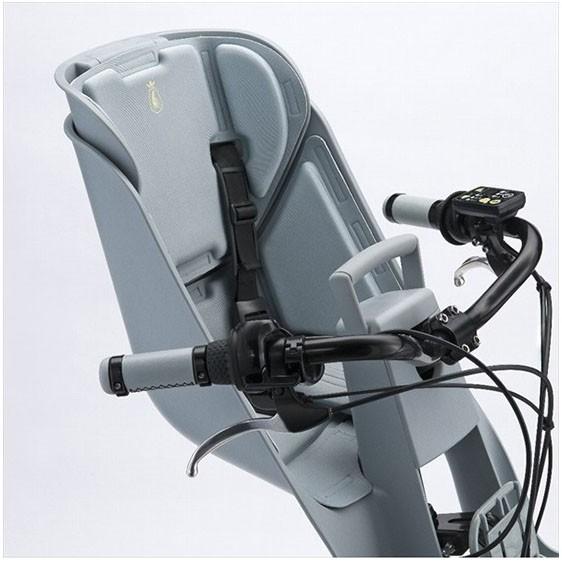 ブリヂストン bikke グリ、モブ用 フロントチャイルドシートクッション B403560LB （ブ...