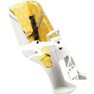 ブリヂストン bikke グリ、モブ用 フロントチャイルドシートクッション Y-Y （ドット（イエロ...