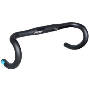 【メーカー純正品】【正規代理店品】シマノプロ(SHIMANO PRO) ドロップハンドルバー PLTコンパクト 420mm/31.8mm ブラック AL-2014 ダブルバテッド｜trycycle