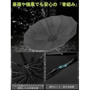 折りたたみ傘 メンズ 日傘 完全遮光 自動開閉...の詳細画像2
