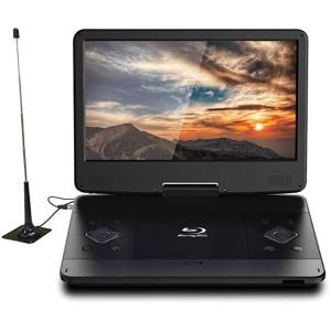 14インチ ポータブルブルーレイディスクプレーヤー SU-14FPB 充電バッテリー搭載 車載バッグ付き