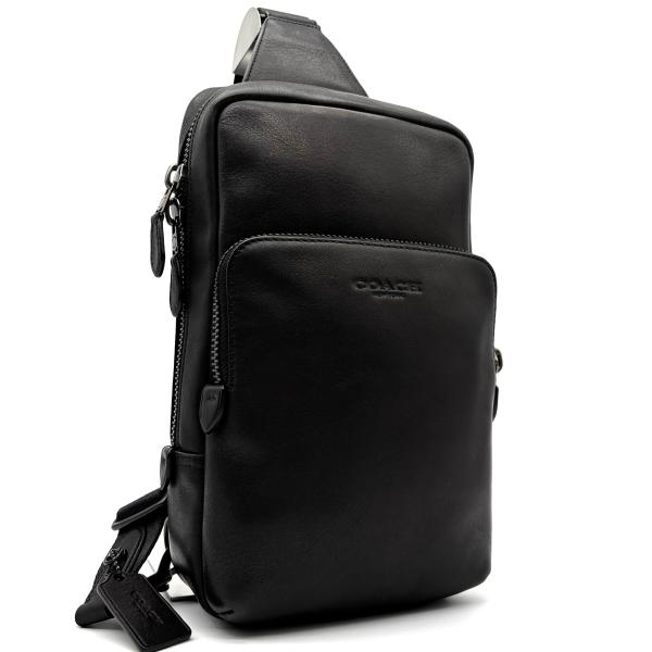 COACH コーチ ゴッサム スリングバッグ ボディバッグ メンズ ビジネス クロスボディ レザー ...