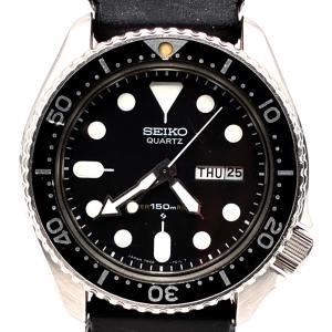 セイコー SEIKO ダイバーズウォッチ ブラ...の詳細画像1