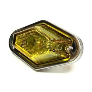 ジェットイノウエ 角型マーカーランプ 前方開閉式 24V-6W 紅茶色