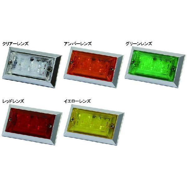 LED3 ハイパワーフラットマーカーランプNEO 12V・24V共用