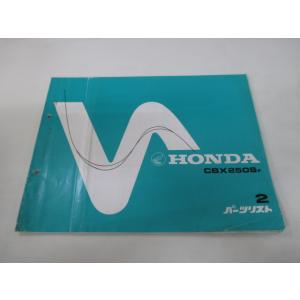ホンダ VT250F サービスマニュアル　パーツリストセット ホンダ（HONDA） VT250F サービスマニュアル 正規 中古 バイク 整備書