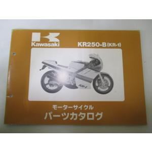 KR-1 パーツリスト カワサキ 正規 中古 バイク 整備書 KR250-B1 KR250B-000...