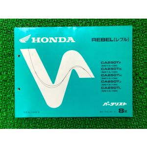 ホンダ（HONDA） レブル250 サービスマニュアル 英語版 正規 中古
