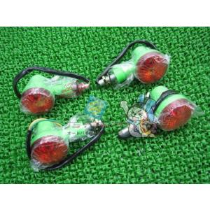 汎用 カラーウインカー 在庫有 即納 社外 社外 新品 バイク 部品 4個セット ザリゴキCBX C...