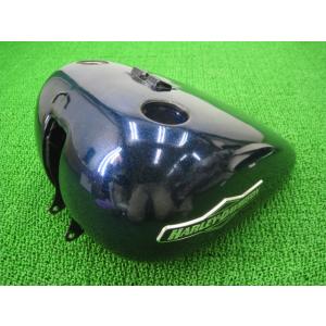 XL1200C タンク 赤/銀 ハーレー 純正 中古 バイク 部品 スポーツスター