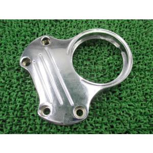 メーターブラケット ハーレー 社外 中古 バイク 部品 FXDL XLなどに クローム 34