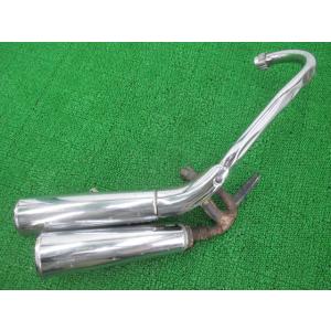 マグナの純正マフラー ホンダ（HONDA） マグナ50 マフラー GBZ K1 純正 中古 バイク 部品