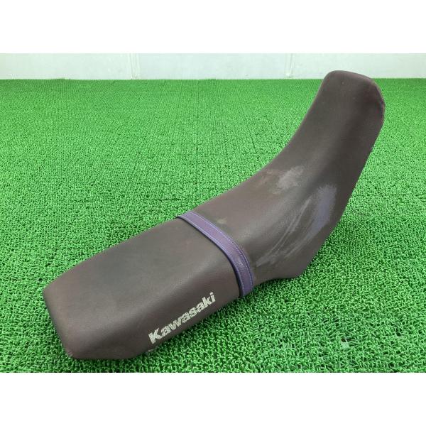 Dトラッカー KLX250 シート 紫 53001-1691 カワサキ 純正 中古 バイク 部品 L...