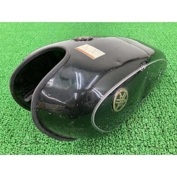 SR400 タンク 黒 ヤマハ 純正 中古 バイク 部品 RH01J コケキズ無し 穴あき無し 錆無...