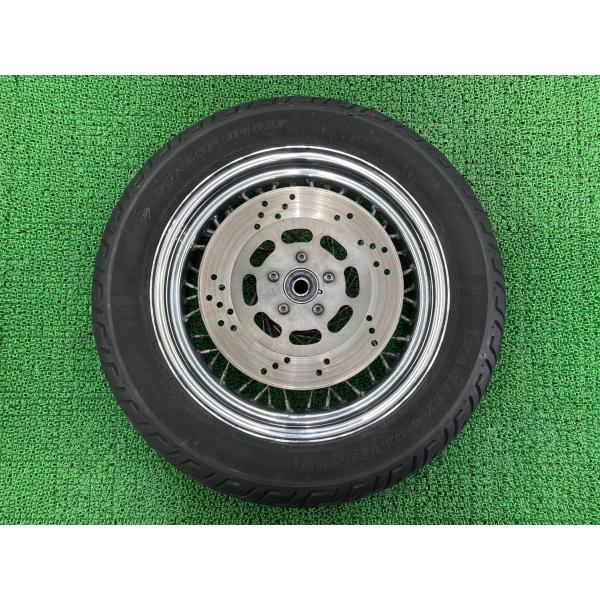 XL1200C フロントホイール ハーレー 純正 中古 バイク 部品 16x3.00 99年まで ス...