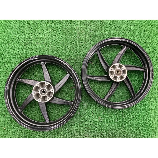 GT250R ホイール 前後 ヒョースン(HYOSUNG) 純正 中古 バイク 部品 ヒョースン セ...
