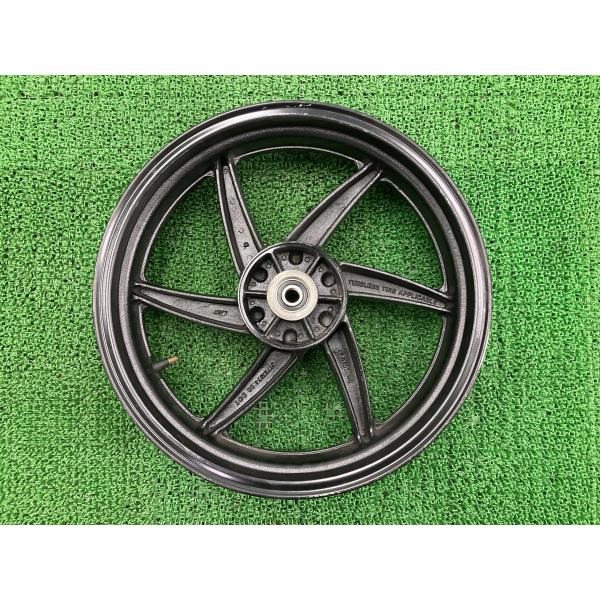 GT250Ｒ リアホイール ヒョースン(HYOSUNG) 純正 中古 バイク 部品 振れ無し 歪み無...