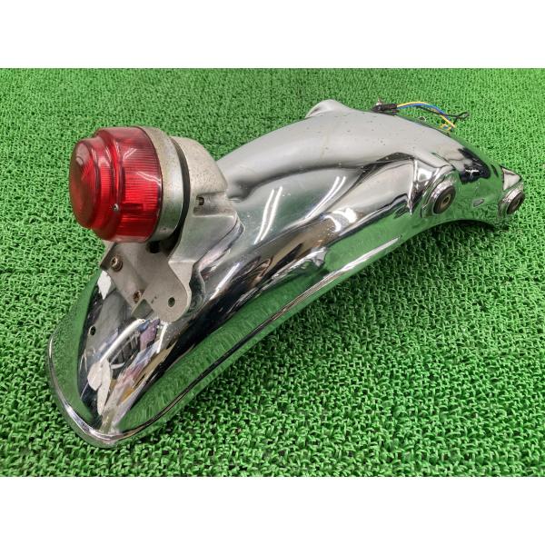 SR400 リアフェンダー ヤマハ 純正 中古 バイク 部品 社外テールランプ付き コケキズ無し 曲...