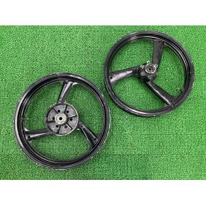 ヤマハ発動機 TZR250 ホイール 前後 黒 ヤマハ 純正 中古 バイク 部品