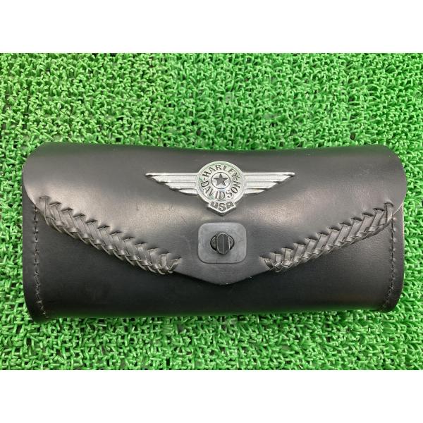 ツールバッグ ハーレー 純正 中古 バイク 部品 スポーツスター ダイナ ソフテイル ツーリング ト...