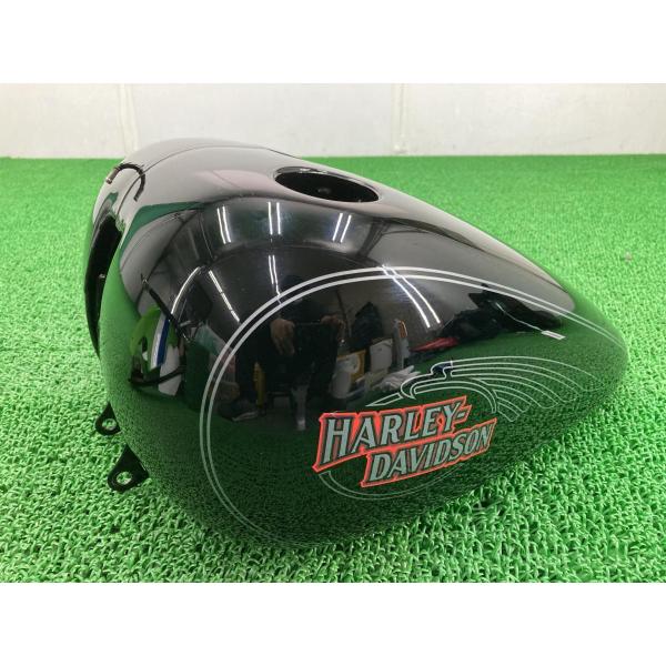 FLSTF1580 タンク 黒 ハーレー 純正 中古 バイク 部品 コケキズ無し 凹み無し 穴あき無...