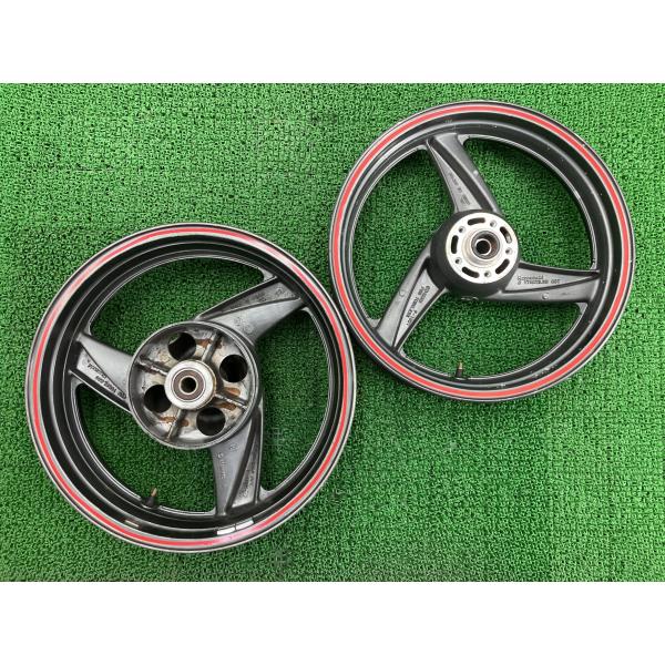 ZZ-R400 ホイール 前後 カワサキ 純正 中古 ZX400N ZZ-R500 ZZ-R600に...