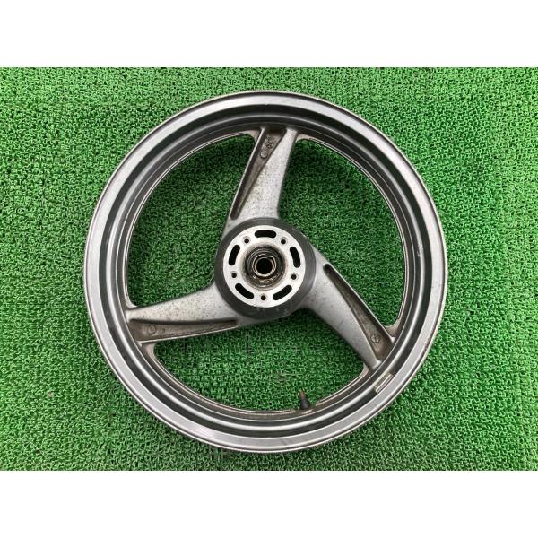 ZZ-R400 フロントホイール 灰 F-1301 カワサキ 純正 中古 バイク 部品 ZX400N...