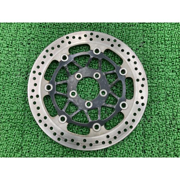 GPZ900R フロントブレーキディスク 片側 カワサキ 純正 中古 バイク 部品 ZX900A 曲...