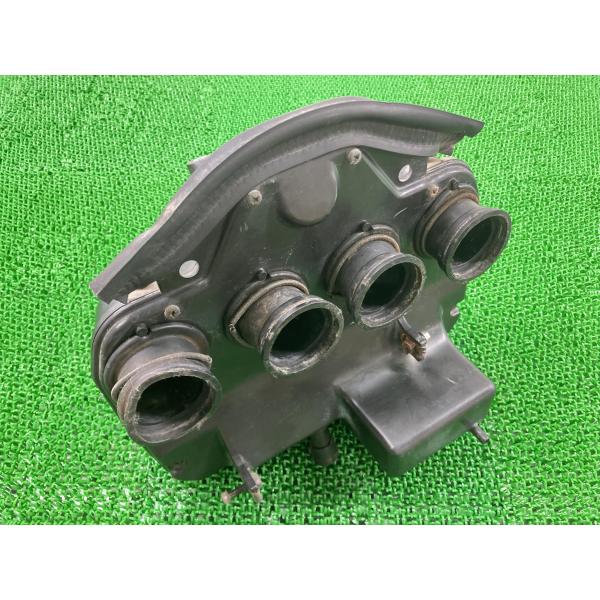 ZRX400 エアクリーナーボックス カワサキ 純正 中古 バイク 部品 ZR400E 希少です 穴...