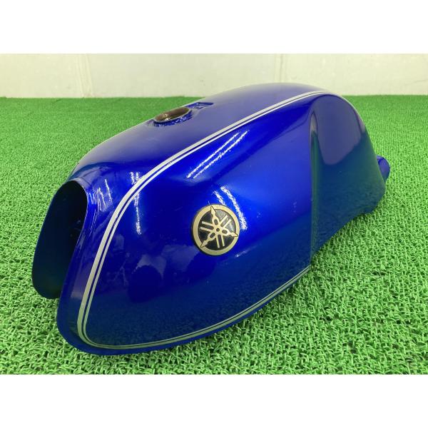 SRV250 タンク 青M ヤマハ 純正 中古 バイク 部品 自家塗装 コケキズ無し 穴あき無し 修...