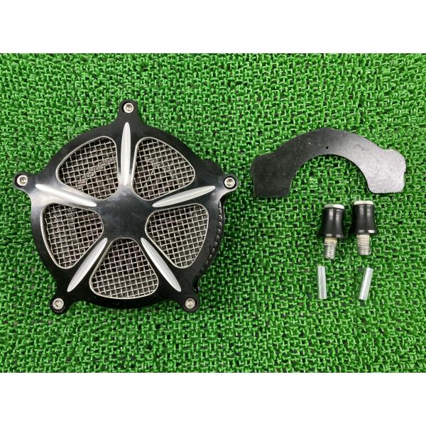 XL883 エアクリーナーボックス 社外 中古 バイク 部品 91年以降 スポーツスター コケキズ無...