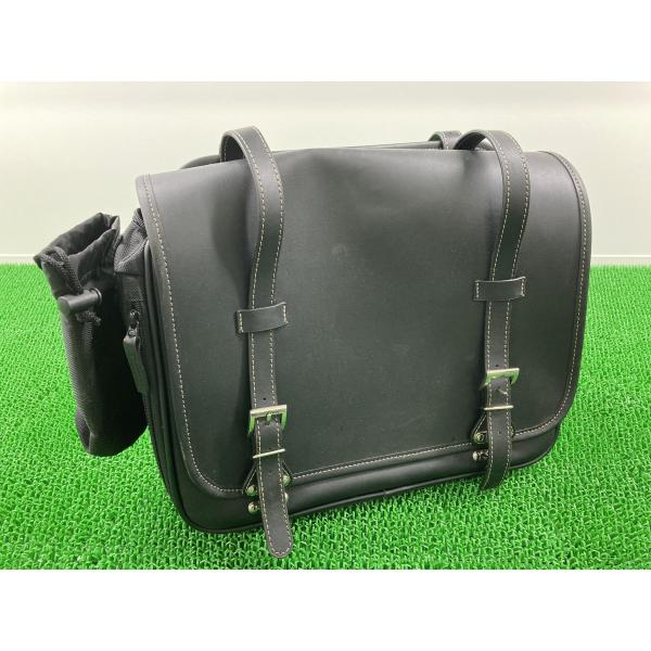 ヘンリービギンズ製 サイドバッグ 片側 社外 中古 バイク 部品 ハーレー ドラッグスター バルカン...