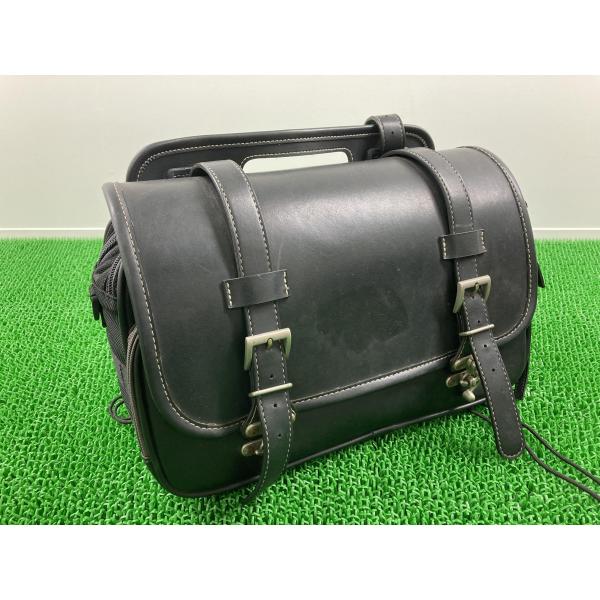 ヘンリービギンズ製 サイドバッグ 片側 社外 中古 バイク 部品 破れ無し ハーレー ドラッグスター...