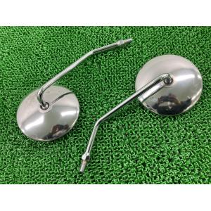 ヤマハ発動機 SR400 ミラー 左右 ヤマハ 純正 中古 バイク 部品 2H6