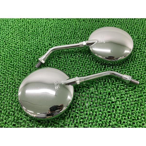 ゼファー1100 ミラー 左右 社外 中古 バイク 部品 ZRT10A ZIIタイプショートミラー ...