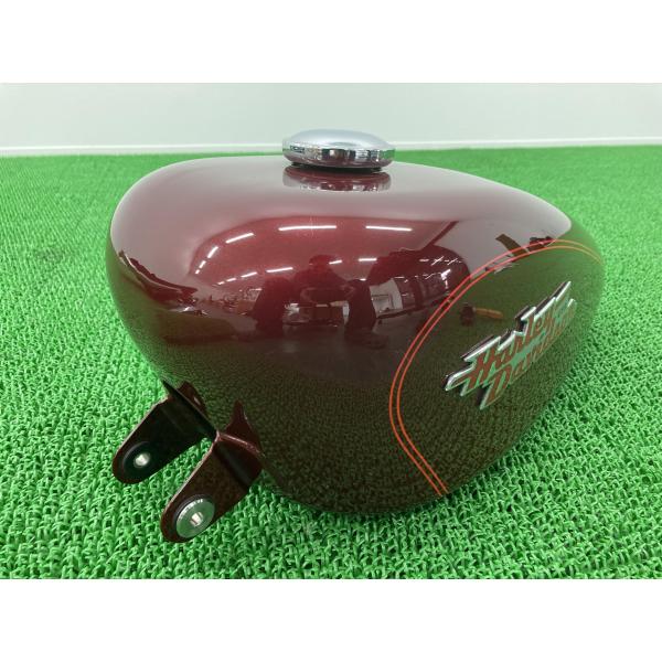 XL883R タンク ワインM ハーレー 純正 中古 バイク 部品 スポーツスター キャブ車 キャッ...