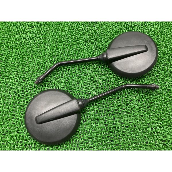 KLX230 ミラー 左右 カワサキ 純正 中古 バイク 部品 LX230A 正10mm 割れ欠け無...