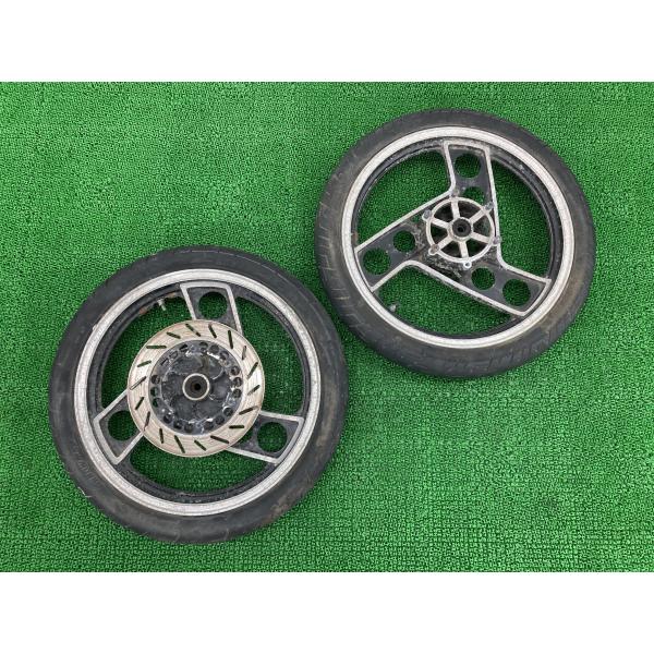 RZ250R ホイール 前後 ヤマハ 純正 中古 バイク 部品 29L ノーマル18インチキャスト ...