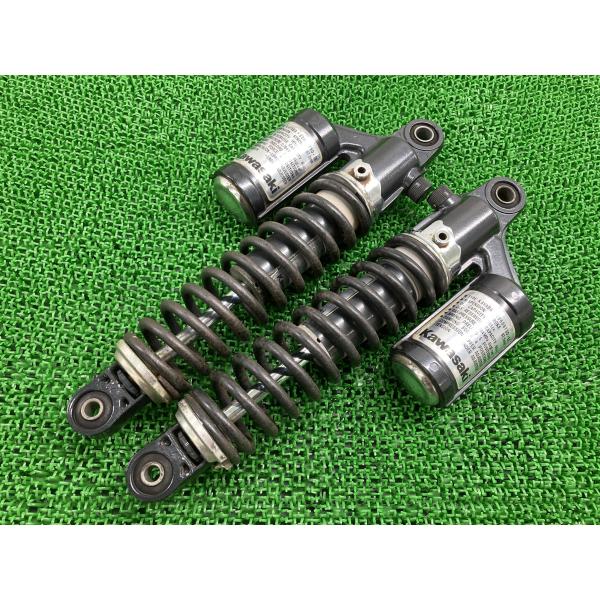 ゼファー1100 リアサスペンション 左右 カワサキ 純正 中古 バイク 部品 ZRT10A ピッチ...