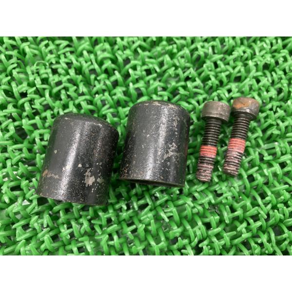 ゼファー1100 バーエンド 左右 カワサキ 純正 中古 バイク 部品 ZRT10A ハンドルウェイ...