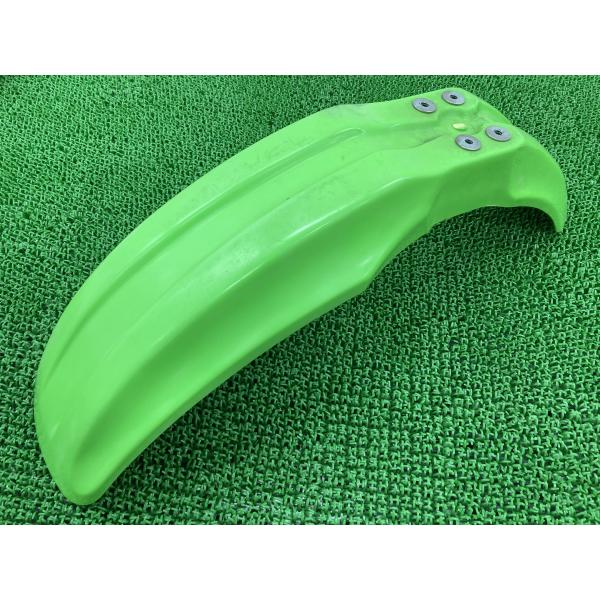 Dトラッカー KLX250 フロントフェンダー 緑 35004-0028 LX250H J カワサキ...