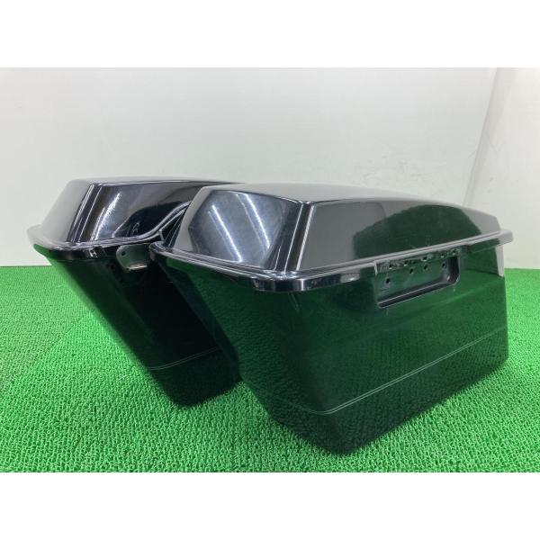 FLHR1580 パニアケース 左右 黒 ハーレー 純正 中古 2007年式外し ツーリング ロード...