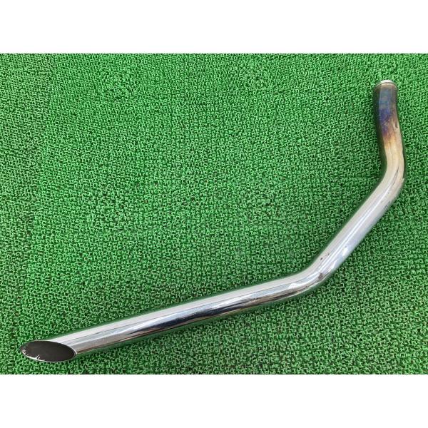 ハーレーXLH883 XLH1200 マフラー 後バンク 社外 中古 スチール ドラッグパイプ スラ...